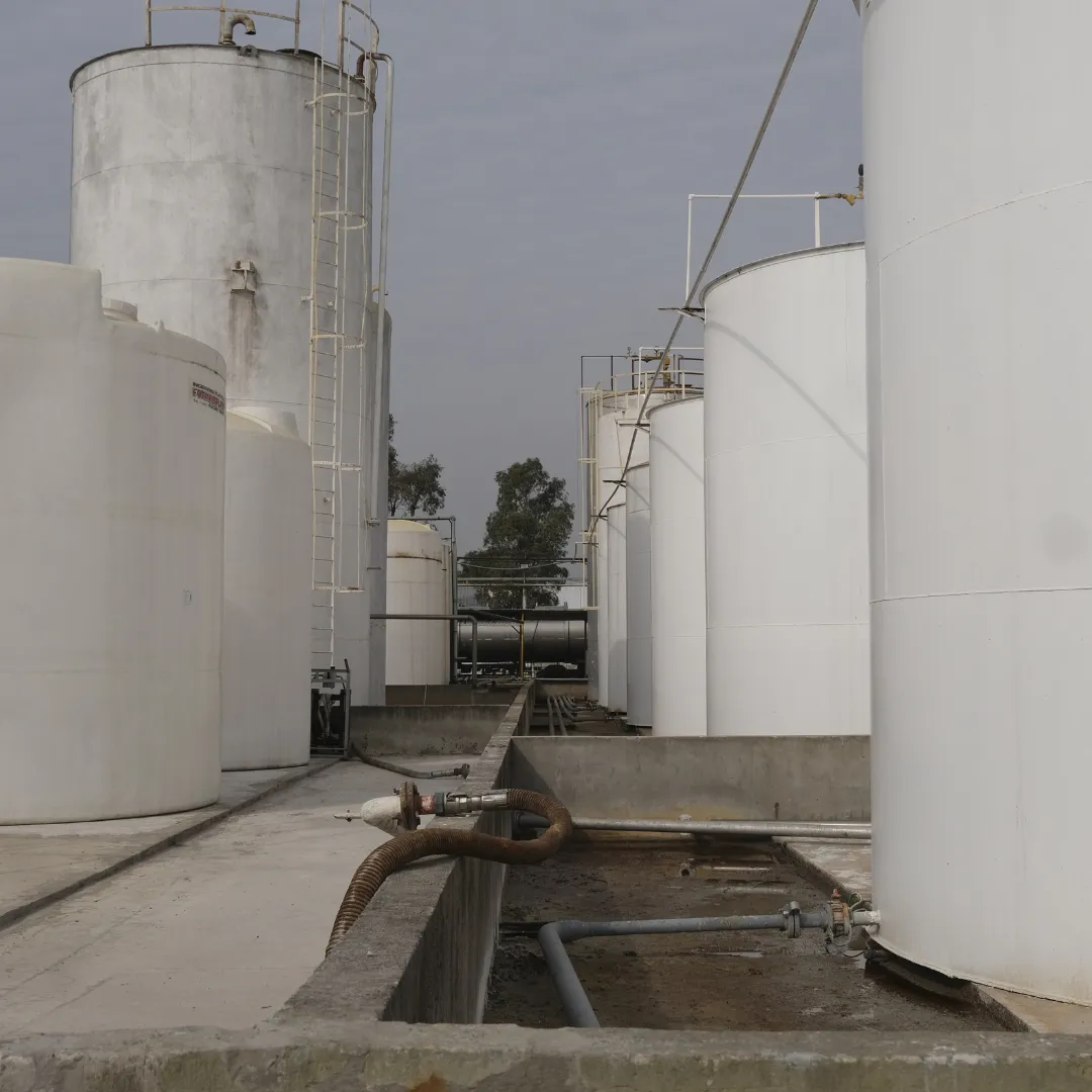 Playa de tanques de productos químicos - Dalgar, fábrica de productos químicos