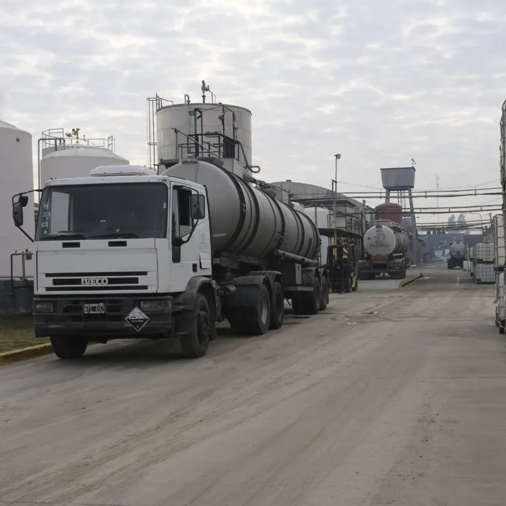 Productos químicos Dalgar, logistica de insumos químicos